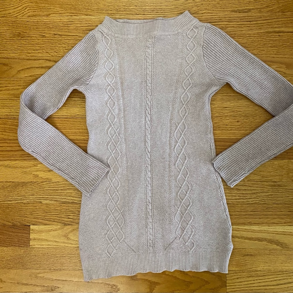 Cyrus Long Sweater Women’s Medium Lavender (Purple) SlimFit Round Neck